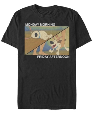 Fifth Sun Men's Monday To Friday Short Sleeve Crew T-shirt In Black