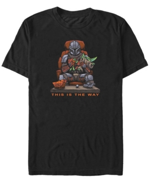 Fifth Sun Men's The Way Of The Dad Short Sleeve Crew T-shirt In Black