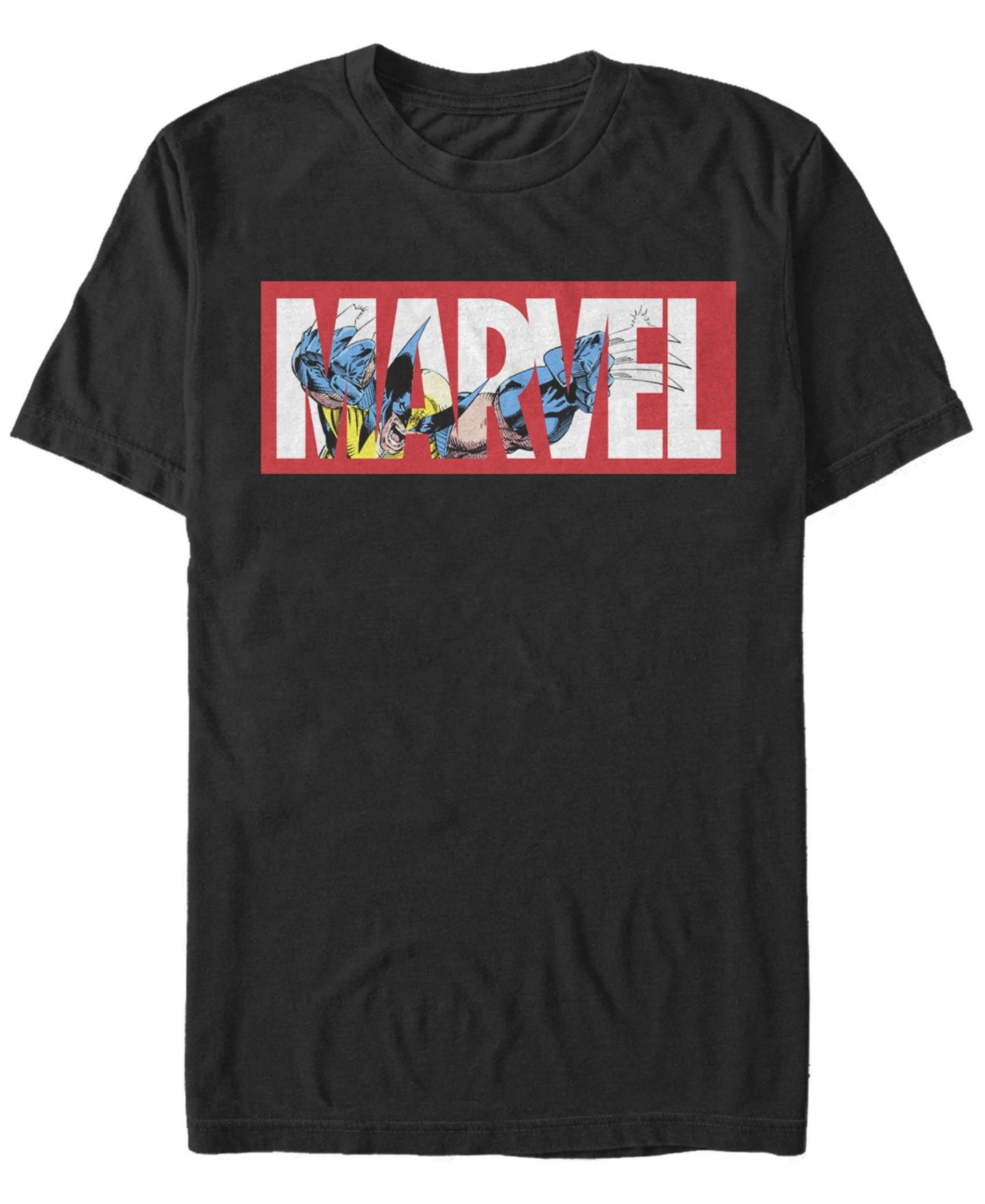 Мужская футболка Fifth Sun Wolverine Marvel Short Sleeve Crew, цвет: Чёрный — фото 1