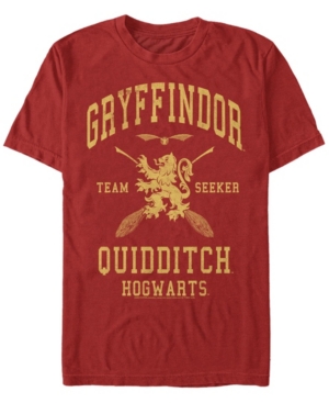 Fifth Sun Men's Gryffindor Seeker Short Sleeve Crew T-shirt In Red