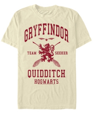 Fifth Sun Men's Gryffindor Seeker Short Sleeve Crew T-shirt In White