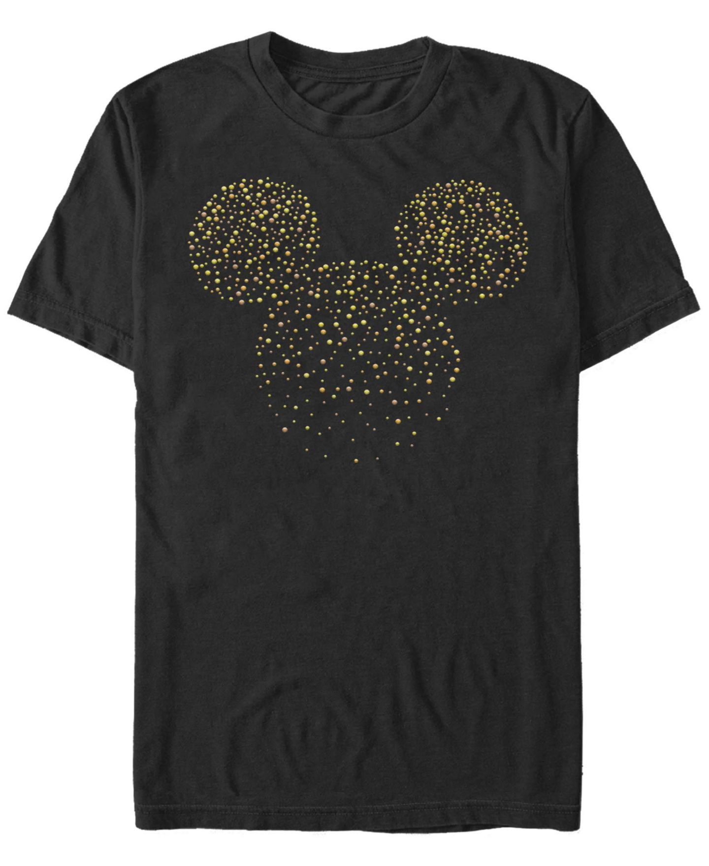 Мужская футболка Fifth Sun Hotfix Mickey Short Sleeve Crew, цвет: Чёрный — фото 1