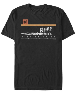 Fifth Sun Men's Nerf Nation Tag Short Sleeve Crew T-shirt