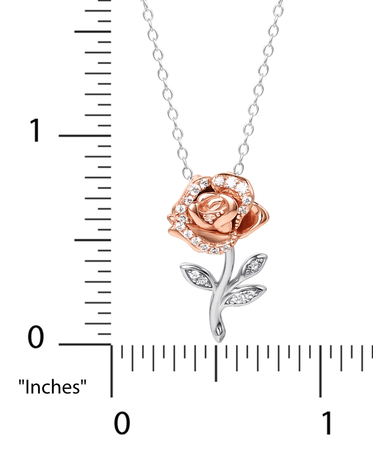 Disney Cubic Zirconia Rose 18