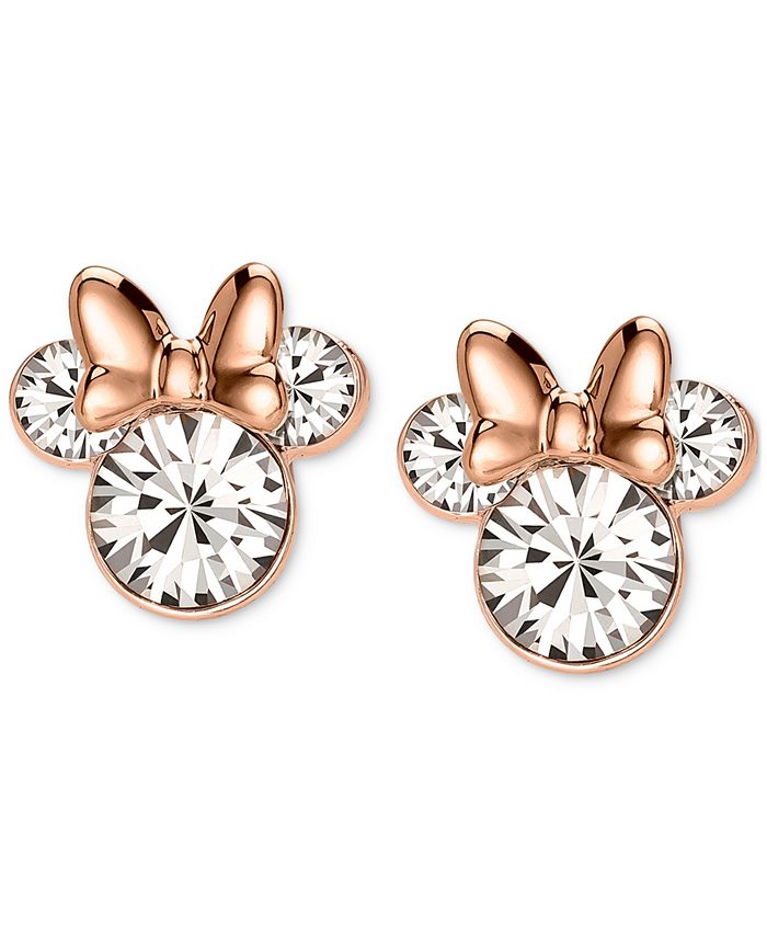 Minnie gold earrings clearance