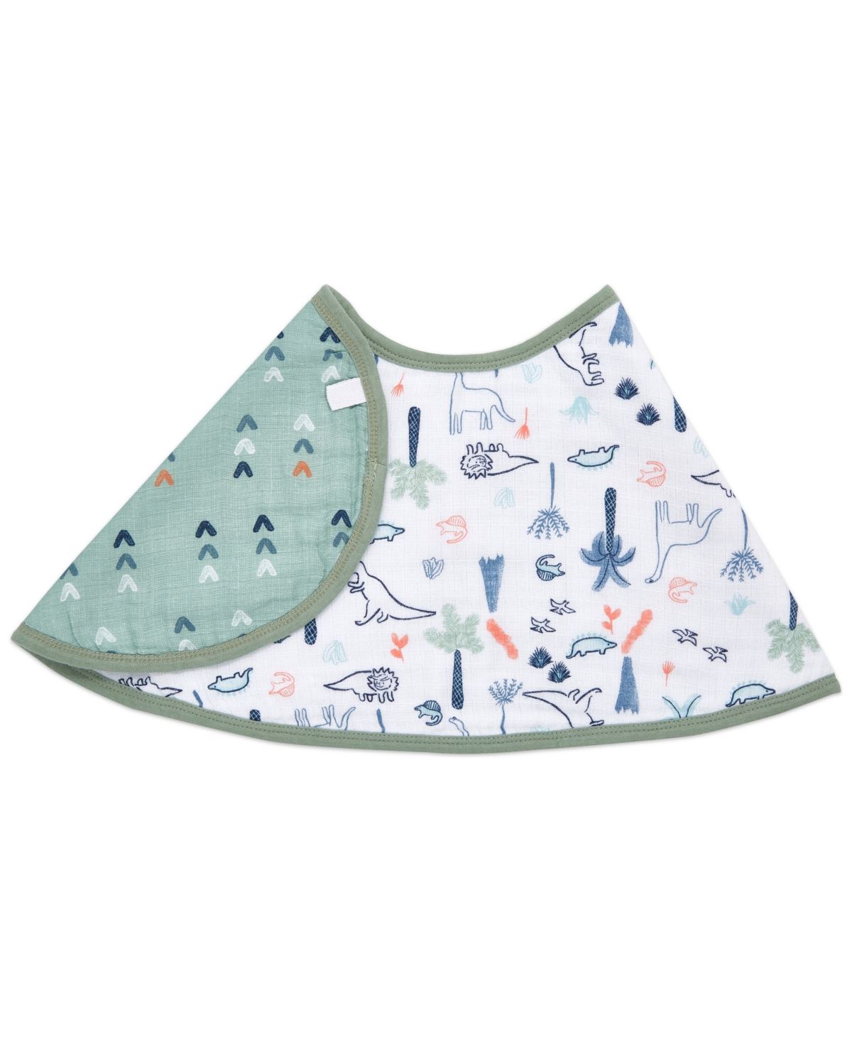 aden by aden + anais Baby Boys Printed Cotton Muslin Burpy Bib