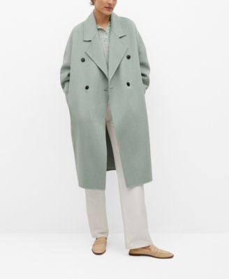 mango wool handmade coat