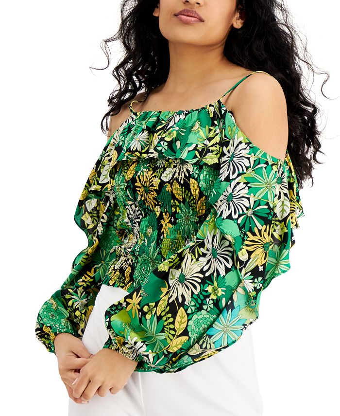 Macy's inc off hot sale the shoulder tops