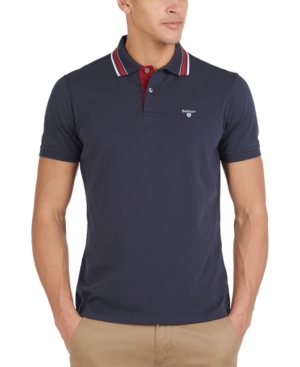 Barbour Men's Classic-Fit Tipped Polo Shirt