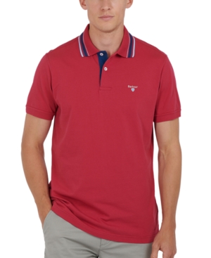 Barbour Men's Classic-Fit Tipped Polo Shirt