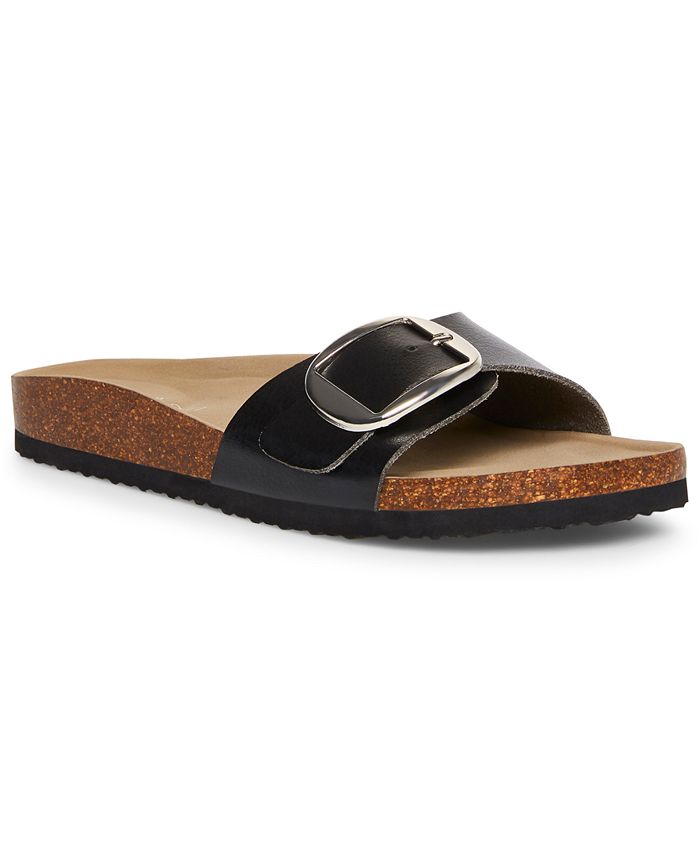bling footbed sandals