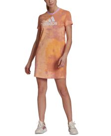 Women's Cotton Tie-Dyed T-Shirt Dress