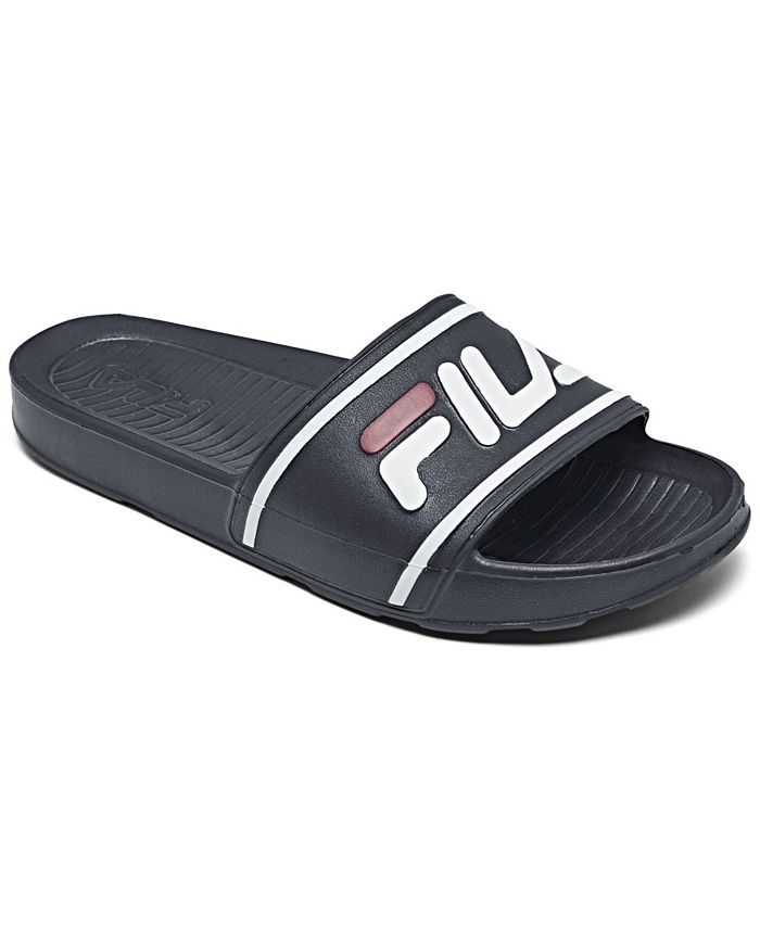 Ontdooien, ontdooien, vorst ontdooien Avondeten Herformuleren Fila Men's Sleek Slide Sandals from Finish Line - Macy's