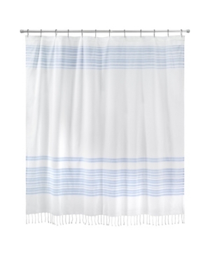 Avanti Hampton Stripe Shower Curtain 72
