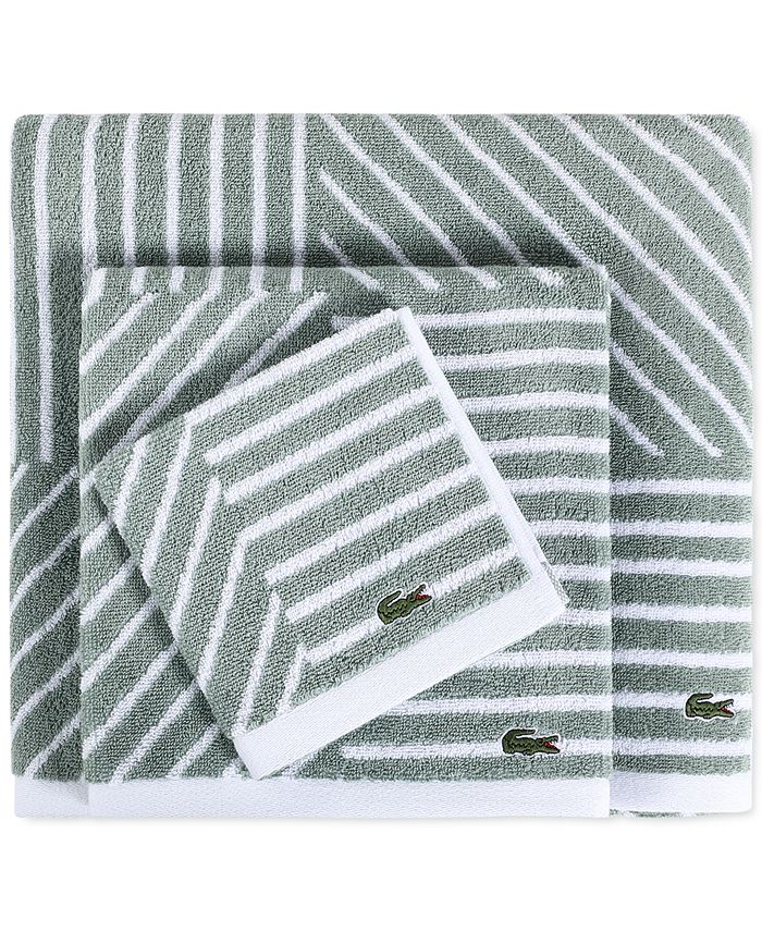Lacoste Home Guethary Bath Towel, 30 x 54 - Macy's