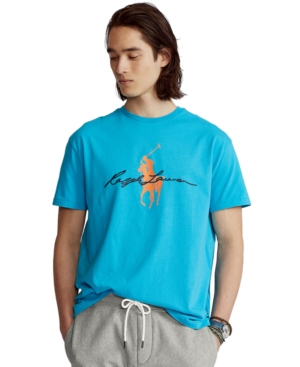 Polo Ralph Lauren Men's Classic-Fit Big Pony Logo Jersey T-Shirt