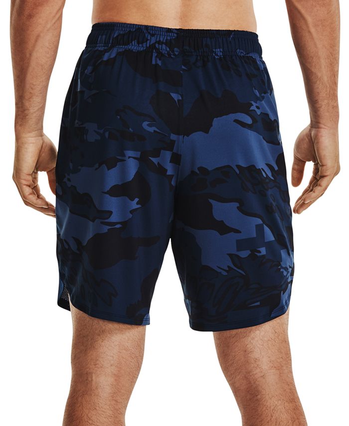 under armour men's train stretch camo shorts