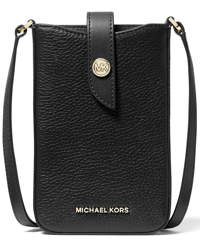 Michael Kors MK Charm Small NS Tab Phone Crossbody & Reviews - Handbags &  Accessories - Macy's
