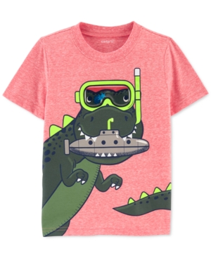Baby Boys Dinosaur Snow Yarn Tee