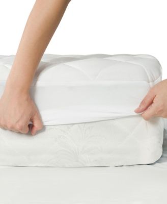 Cooling Fitted Mattress Pad, Queen