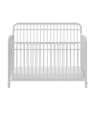 Little Seeds Ivy 3-in-1 Convertible Metal Crib In White