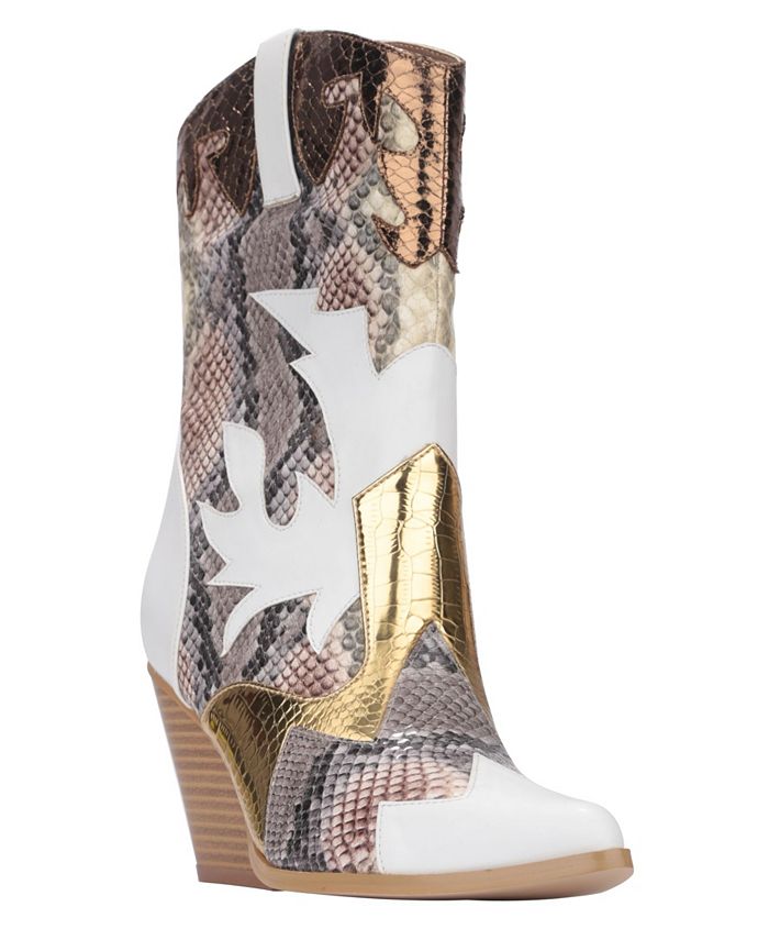 Cape robbin snakeskin on sale booties
