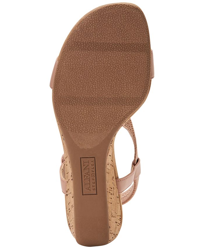 Alfani Women's Step 'N Flex Vacanzaa Wedge Sandals, Created for Macy's Macy's