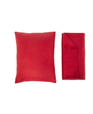 Kamp-rite Pillow And Blanket Set In Red
