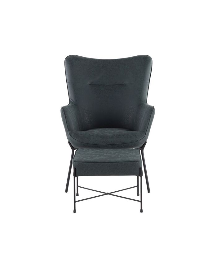 Lumisource Izzy Lounge Chair and Ottoman Set Macy's