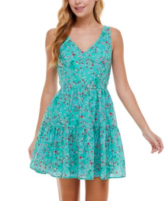 blue dresses for juniors casual