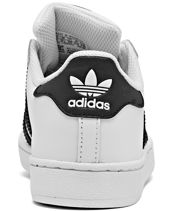 adidas Little Boys Superstar Casual Sneakers from Finish Line & Reviews ...