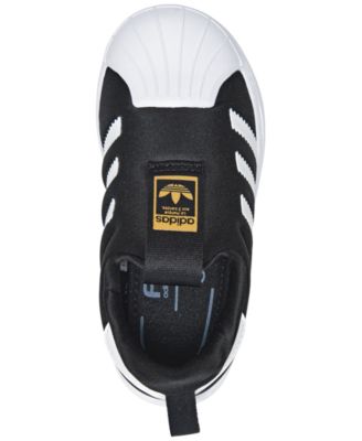 adidas Toddler Superstar 360 Slip-on Casual Sneakers from Finish Line \u0026  Reviews - Finish Line Kids' Shoes - Kids - Macy's