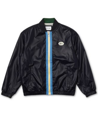 Lacoste - Men's Heritage Contrast Band Bomber Jacket