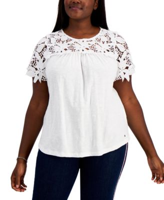 macys plus size tommy hilfiger