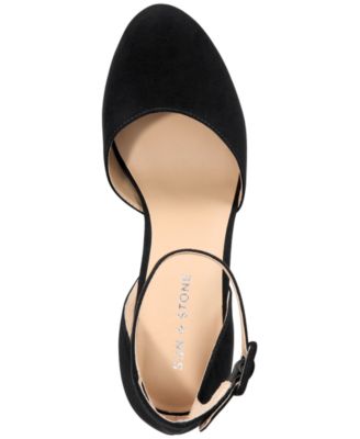 Women's Estrella Block Heel Platform Pumps, Created for Macy's
