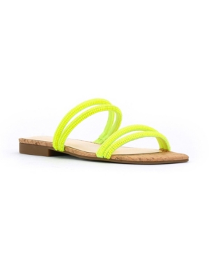 Jessica Simpson Women's Raexe Slip-On Strappy Slide Sandals Women's Shoes