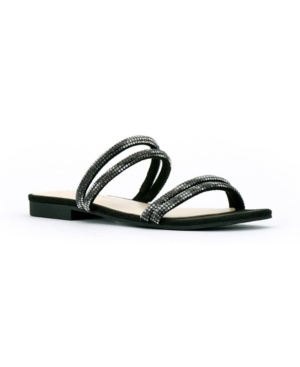 Jessica Simpson Women's Raexe Slip-On Strappy Slide Sandals Women's Shoes