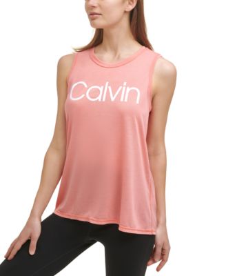 Calvin Klein - Logo Racerback Tank Top