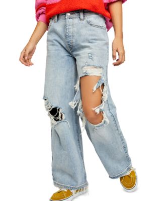 Free People - Thrift Store Straight-Leg Jeans