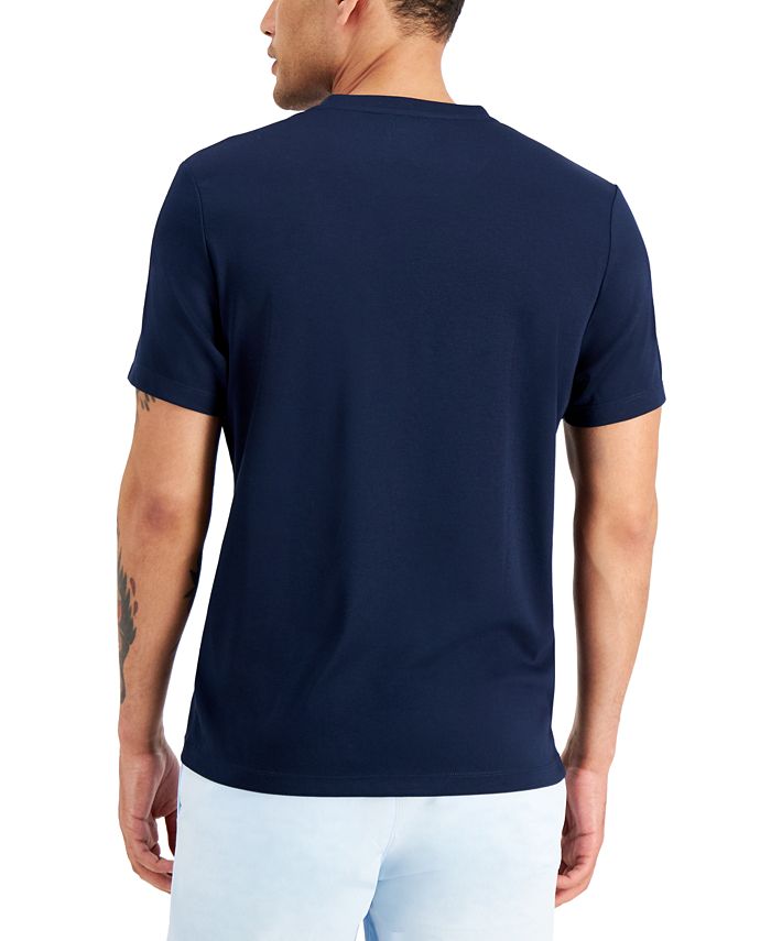 Alfani Men's Solid Henley, Created for Macy's - Macy's