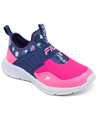 Fila Little Girls Landbuzzer Slip-On Running Sneakers from Finish Line Macy's