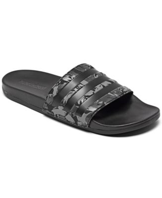 adidas Men's Adilette Comfort Slide Sandals from Finish Line - Macy's