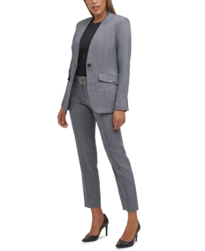 Calvin Klein One-Button Blazer
