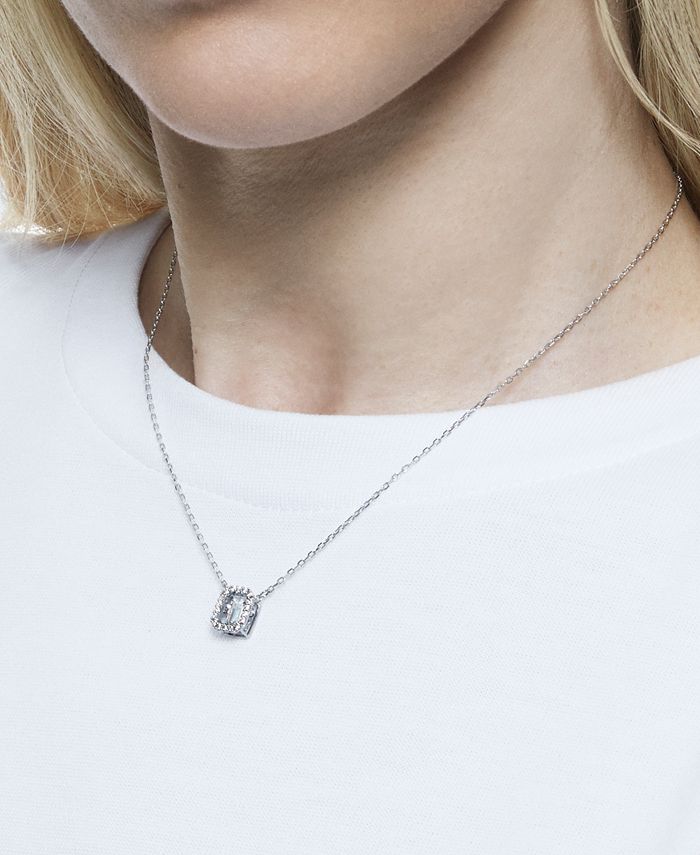 Rhodium plated necklace extender clearance