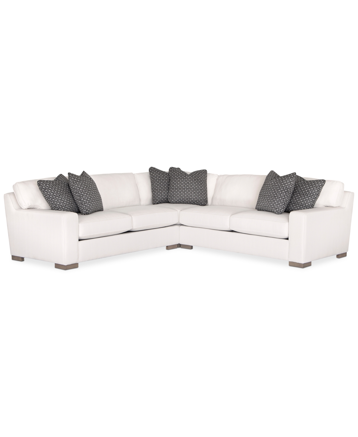 Doverly 3-Pc. Fabric Sectional, Created for Macys