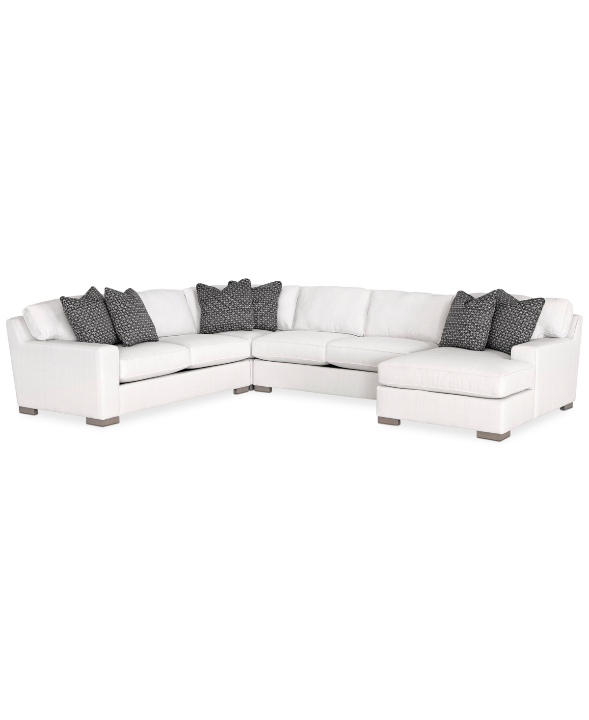 Doverly 4-Pc. Fabric Sectional, Created for Macys