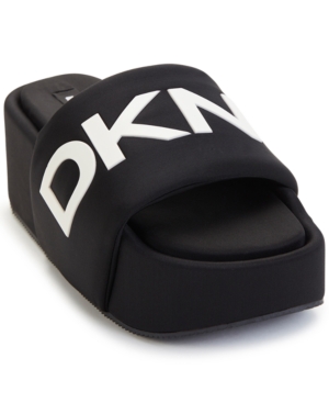 Dkny Women's Vasi Platform Slide Sandals