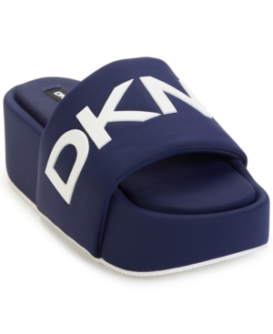 Dkny Women's Vasi Platform Slide Sandals
