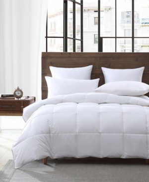 Smithsonian Sleep Collection Natural Down And Feathers All-season Comforter, Full/queen In White