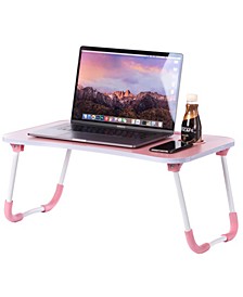 Bed Tray Laptop Foldable Table, Kids Lap Desk Homework Table